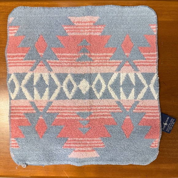 Vintage Ralph Lauren Santa Fe Blue Wash Cloth - Picture 4 of 6
